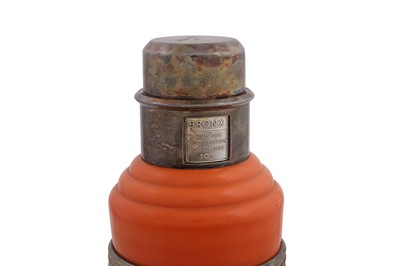 Lot 27 - AN ART DECO 'THE MASTER INCOLOR' COCKTAIL SHAKER