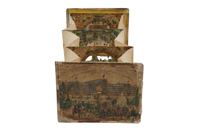 Lot 680 - A VICTORIAN PEEP SHOW FOR THE CRYSTAL PALACE, CIRCA 1853