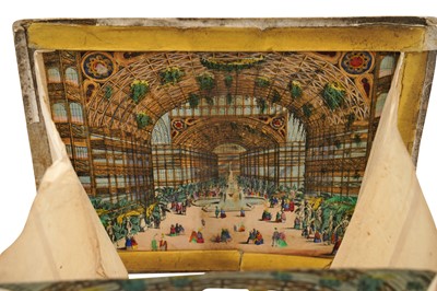 Lot 680 - A VICTORIAN PEEP SHOW FOR THE CRYSTAL PALACE, CIRCA 1853