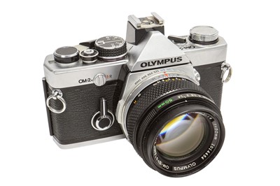 Lot 104 - Olympus OM2N with 50mm f1.4.