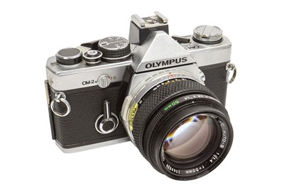 Lot 105 - Olympus OM2N with 50mm f1.4.