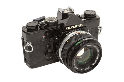 Lot 106 - Olympus OM1 with 50mm f1.8.