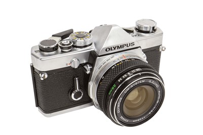 Lot 110 - Olympus OM1 with 28mm f3.5.