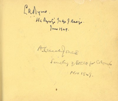 Lot 23 - Autograph Album.- Incl. Winston Churchill