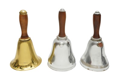 Lot 607 - A GROUP OF ART DECO BELL COCKTAIL SHAKERS