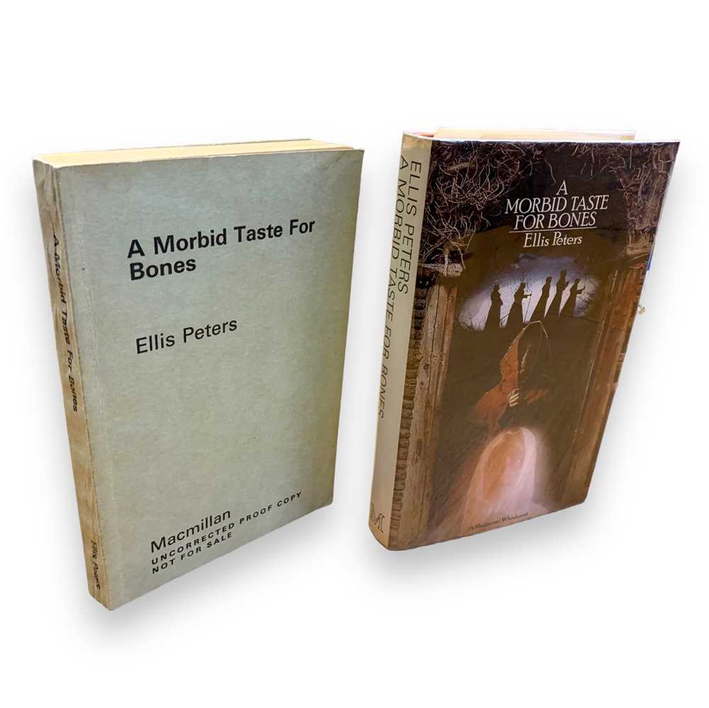 Lot 294 - Peters. A Morbid Taste for Bones, first edition, inscribed.