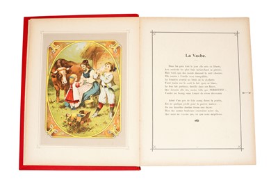 Lot 679 - A 19TH CENTURY FRENCH SPEAKING PICTURE BOOK