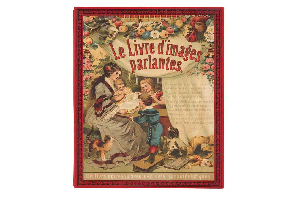 Lot 679 - A 19TH CENTURY FRENCH SPEAKING PICTURE BOOK