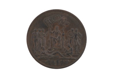 Lot 107 - AN 1887 QUEEN VICTORIA GOLDEN JUBILEE COMMEMORATIVE MEDALLION