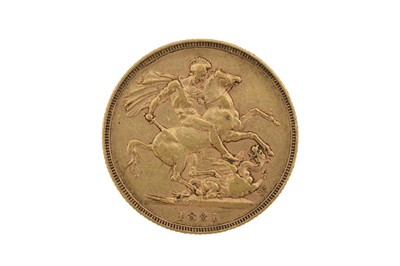 Lot 300 - A FULL GOLD SOVEREIGN