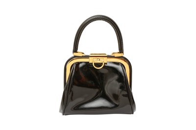 Lot 428 - Christian Dior Black MIni Top Handle Bag