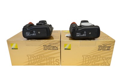 Lot 181 - Nikon D2Hs & Nikon D2X Cameras.
