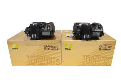 Lot 181 - Nikon D2Hs & Nikon D2X Cameras.
