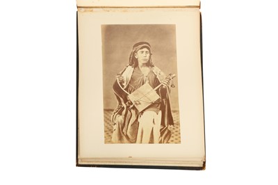 Lot 80 - AN ALBUM OF PORTRAITS & COSTUME STUDIES: MIDDLE EAST & NORTH AFRICA, c.1890