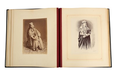 Lot 71 - LEVANT, ALBUM OF COSTUME STUDIES & PORTRAITS, c.1880s