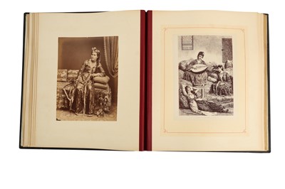 Lot 71 - LEVANT, ALBUM OF COSTUME STUDIES & PORTRAITS, c.1880s