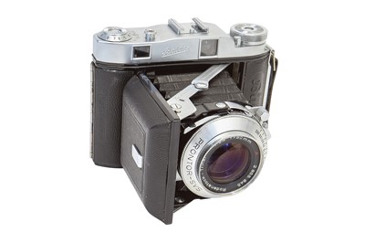 Lot 436 - A 6x6 Super Baldax Camera. / Three Kodak Folding Cameras & One Kershaw Camera.