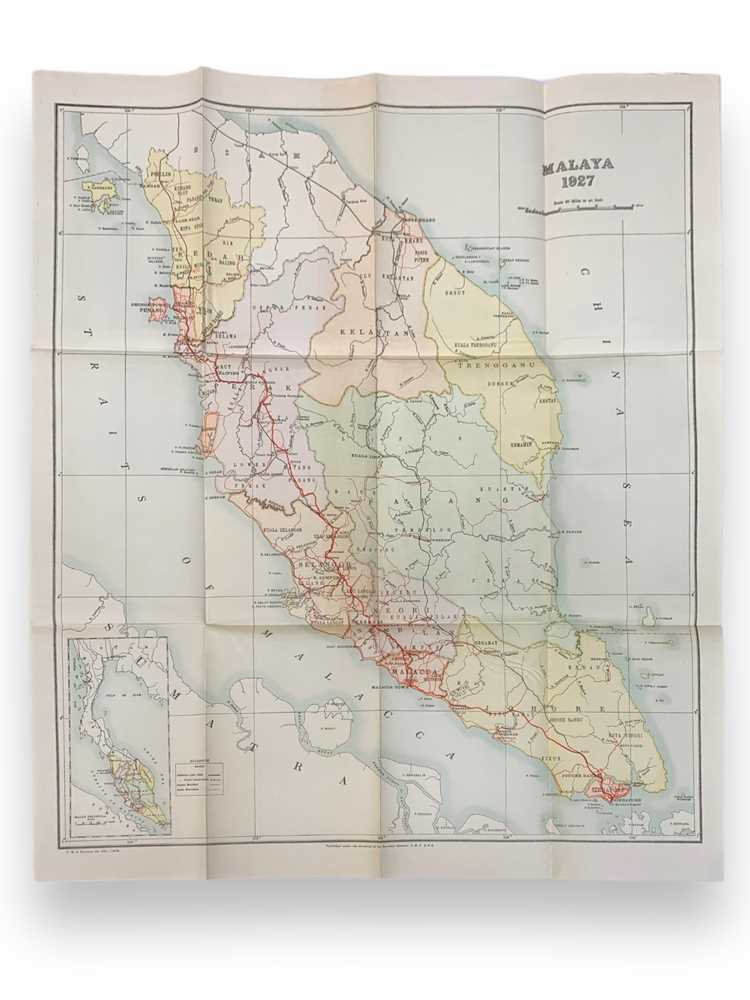 Lot 144 - German (Ralph Lionel) Handbook to British Malaya. 1927.