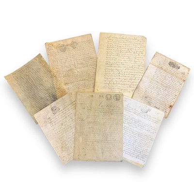 Lot 10 - French Documents.