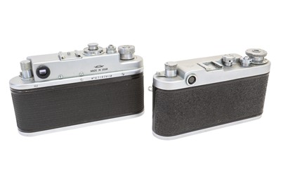 Lot 212 - A Pair of Russian Rangefinder Cameras.