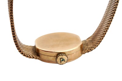 Lot 435 - A 9CT GOLD AVIA INCABLOC WRISTWATCH, CIRCA 1970