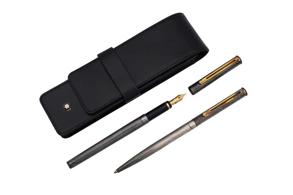 Lot 476 - A PAIR OF MONTBLANC NOBLESSE PENS