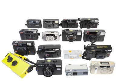 Lot 62 - A Selection of Point & Shoot Cameras.