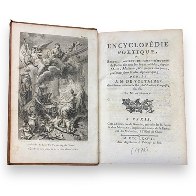 Lot 26 - Gaigne (Alexis-Toussaint de) Encyclopédie Poétique