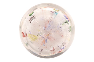 Lot 516 - A MID 19TH CENTURY BACCARAT PAPERWEIGHT DATED 1848