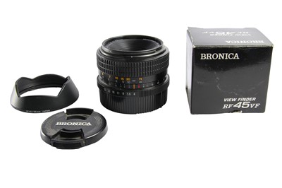 Lot 234 - A Bronica Zenzanon-RF 45mm f4 Medium Format Lens