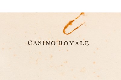 Lot 254 - Fleming: Casino Royale, first ed. second impression, , 1953