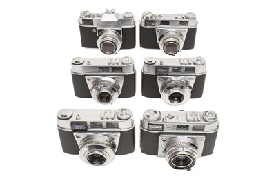 Lot 86 - Six Kodak Retinette Cameras.
