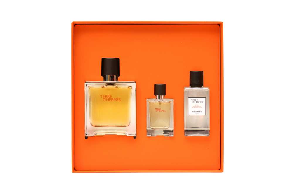Lot 17 - Hermes Men's Terre D'Hermes Perfume Gift Set