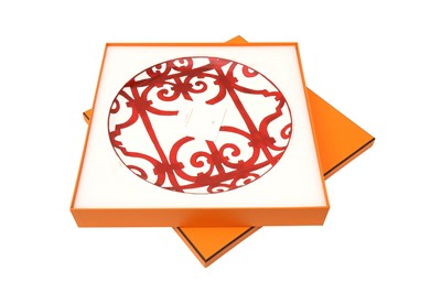 Lot 20 - Hermes 'Balcon du Guadalquivir' Tart Platter