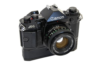 Lot 200 - Canon A1 Camera Outfit.