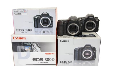 Lot 17 - Canon 5D mk1 & EOS Camera Bodies.