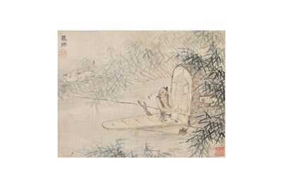 Lot 306 - AFTER LUO PING (1733 - 1799)（清）羅聘（款）