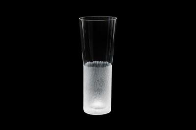 Lot 110 - Hermes Clear Glass St Louis Tall Glasses