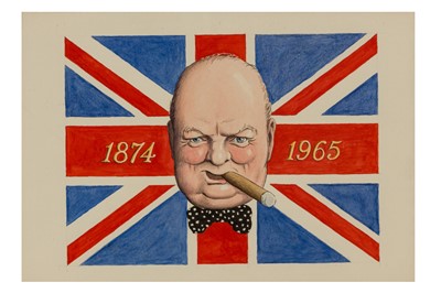 Lot 69 - Aris (Fred) Artist. Churchill
