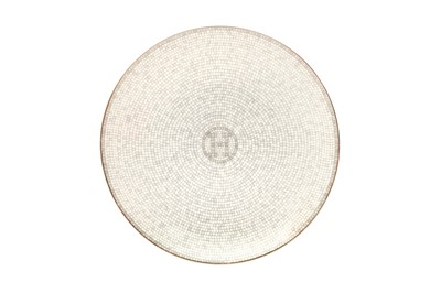Lot 46 - Hermes ‘Mosaique Au 24 Platinum’ Bread and Butter Plates