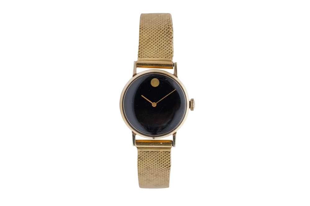 Lot 415 - A GENTS 14K DRESS WATCH