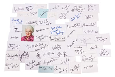 Lot 62 - Autograph Collection.- Tv Actresses