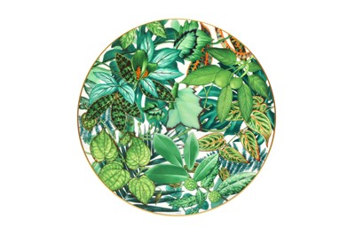 Lot 104 - Hermes ‘Passifolia’ Charger Presentation Plates