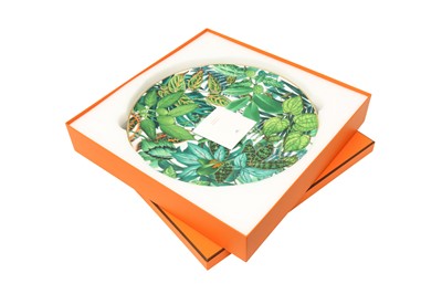 Lot 104 - Hermes ‘Passifolia’ Charger Presentation Plates
