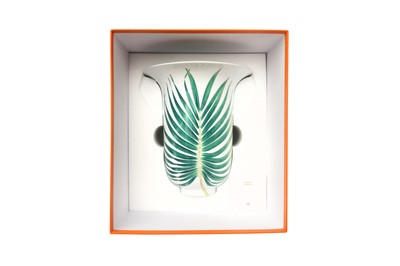 Lot 105 - Hermes ‘Passifolia’ Vase Very Large Model