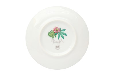 Lot 91 - Hermes ‘Passifolia’ Bread and Butter Plates No2