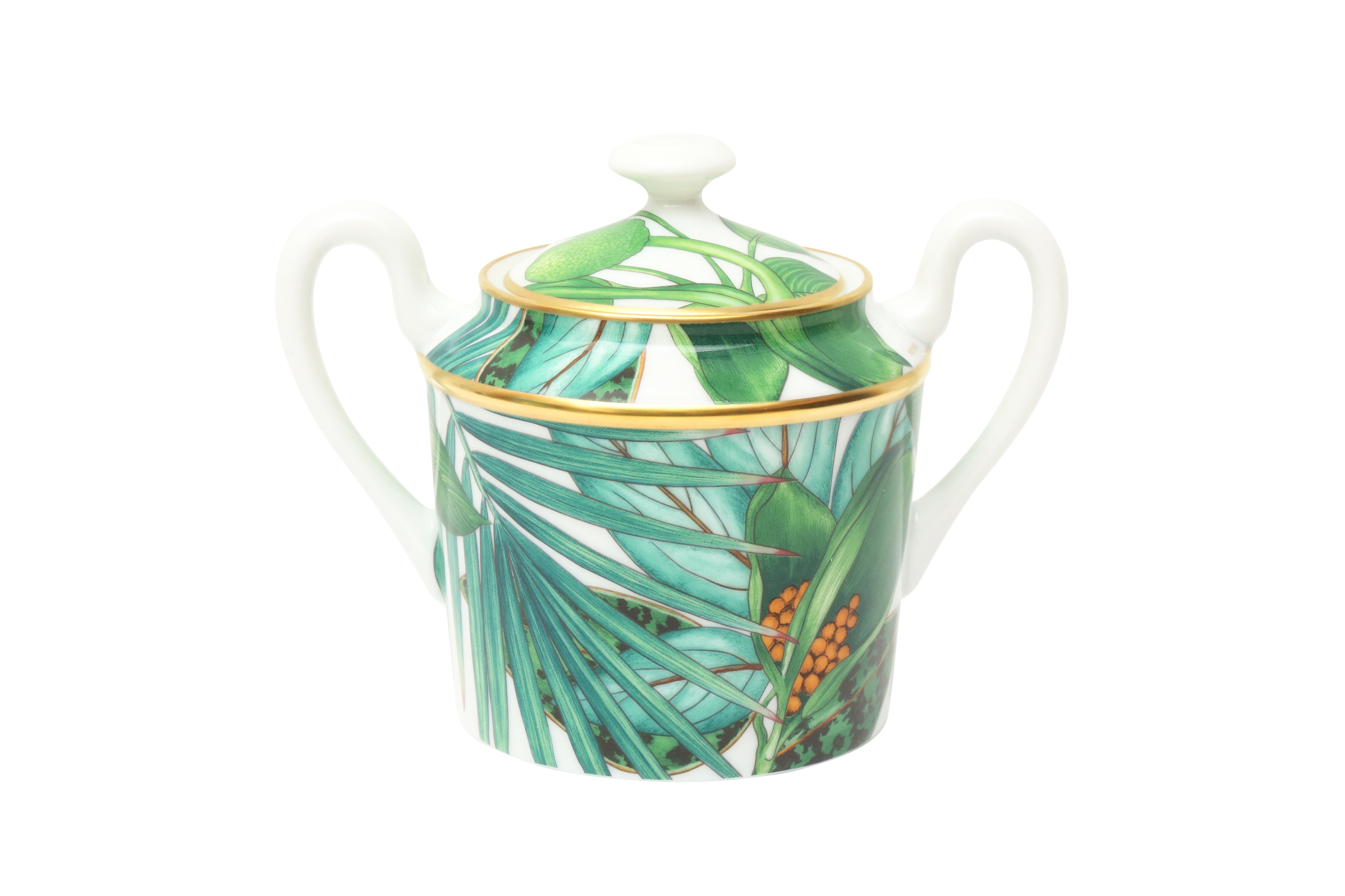 Lot 81 Hermes ‘Passifolia’ Three Piece Tea Set
