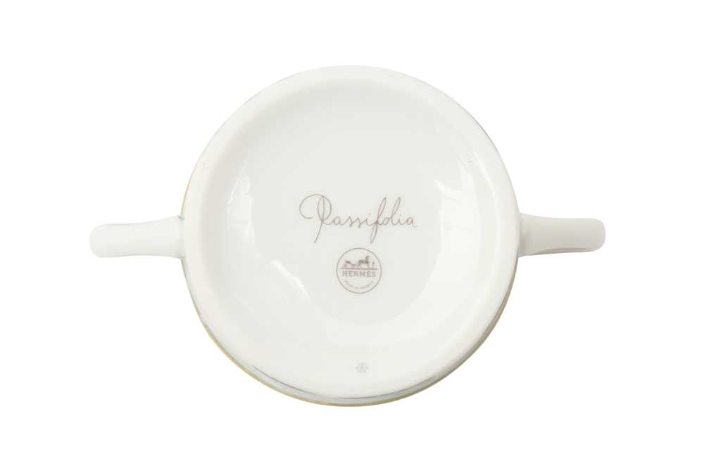 Lot 81 Hermes ‘Passifolia’ Three Piece Tea Set