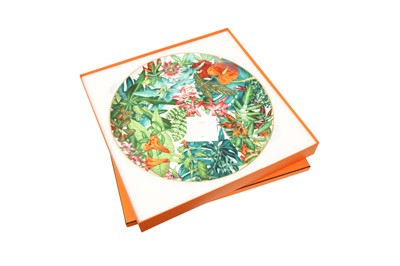 Lot 84 - Hermes ‘Passifolia’ Round Platter Large Model