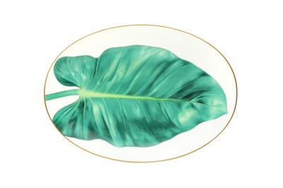 Lot 96 - Hermes ‘Passifolia’ Oval Platter Medium Model